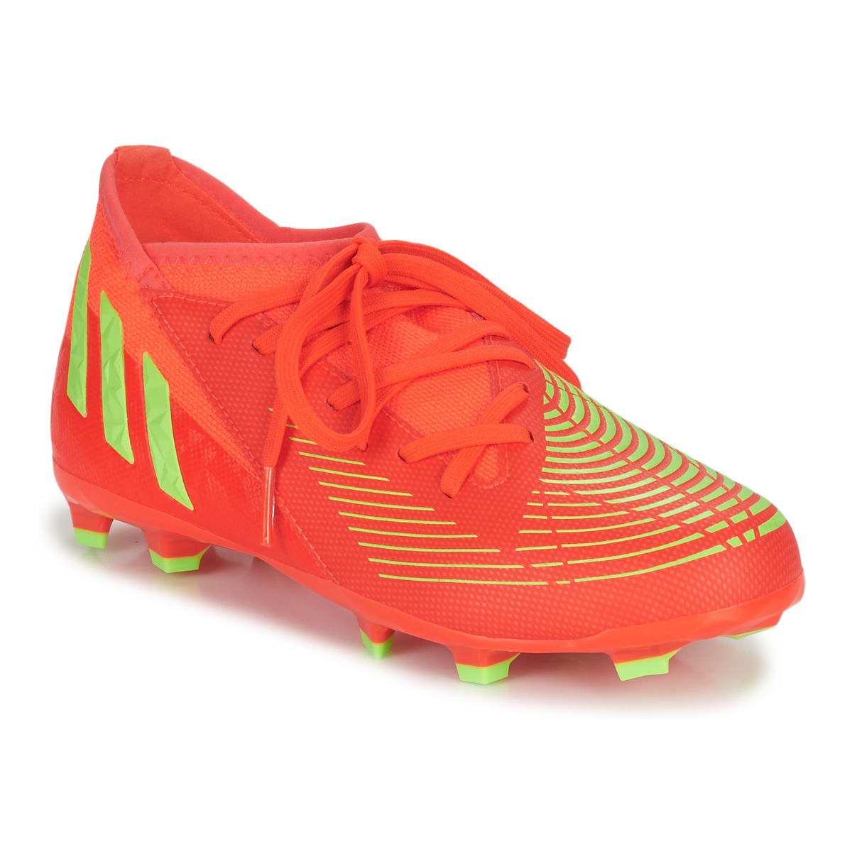 adidas - PREDATOR EDGE.3 FG - Red / Fluorescent
