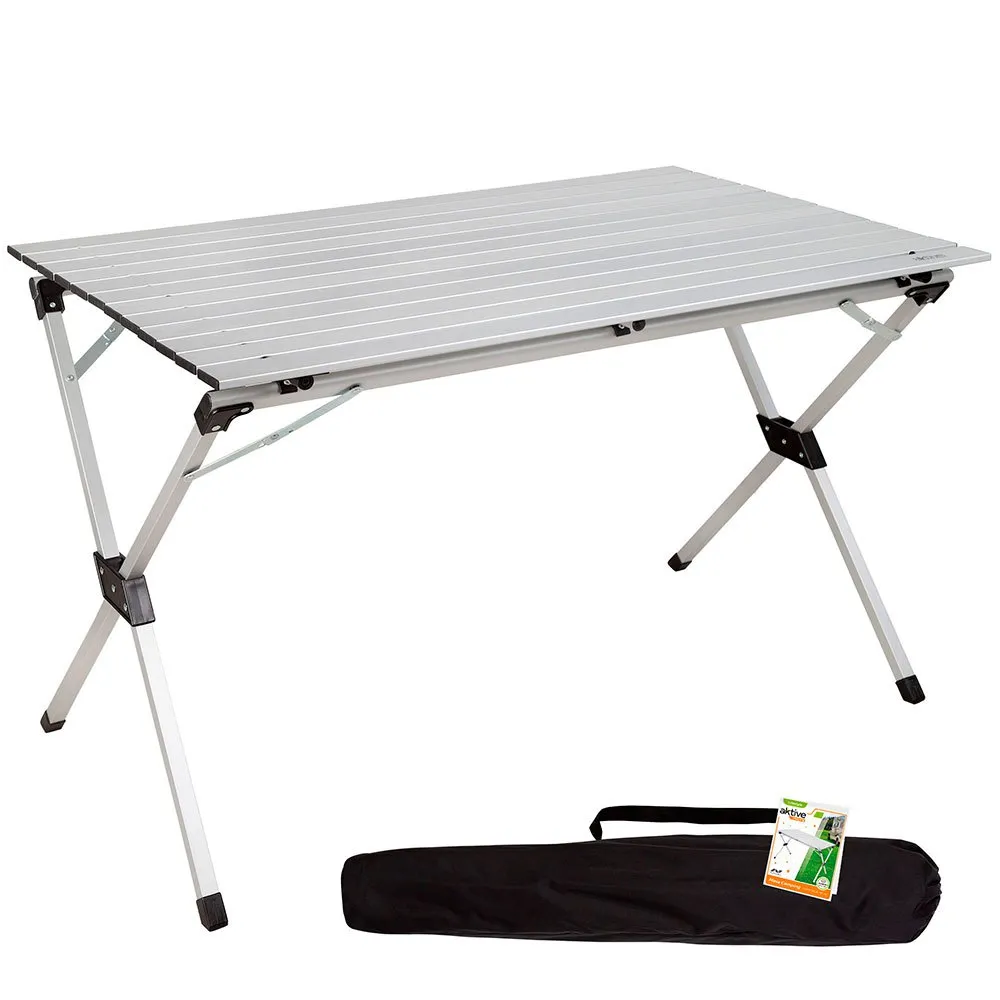 Aktive 110x70x70 cm Aluminium Folding table