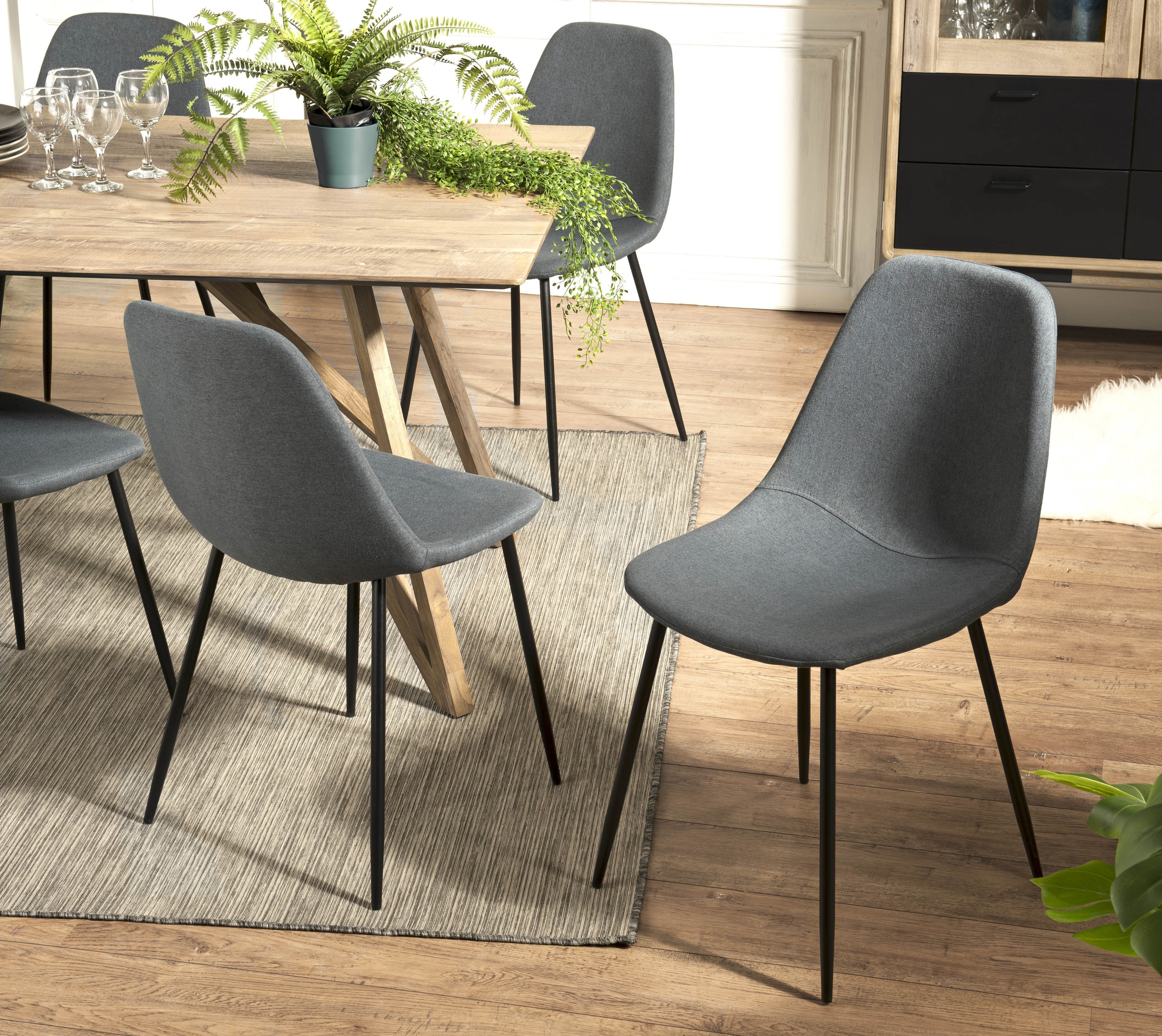 Set van 2 eetkamerstoelen Elli