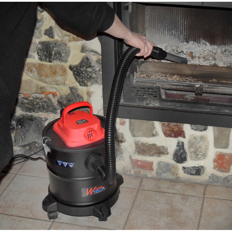 Vide cendres 20 L 1200 W WARMTECH
