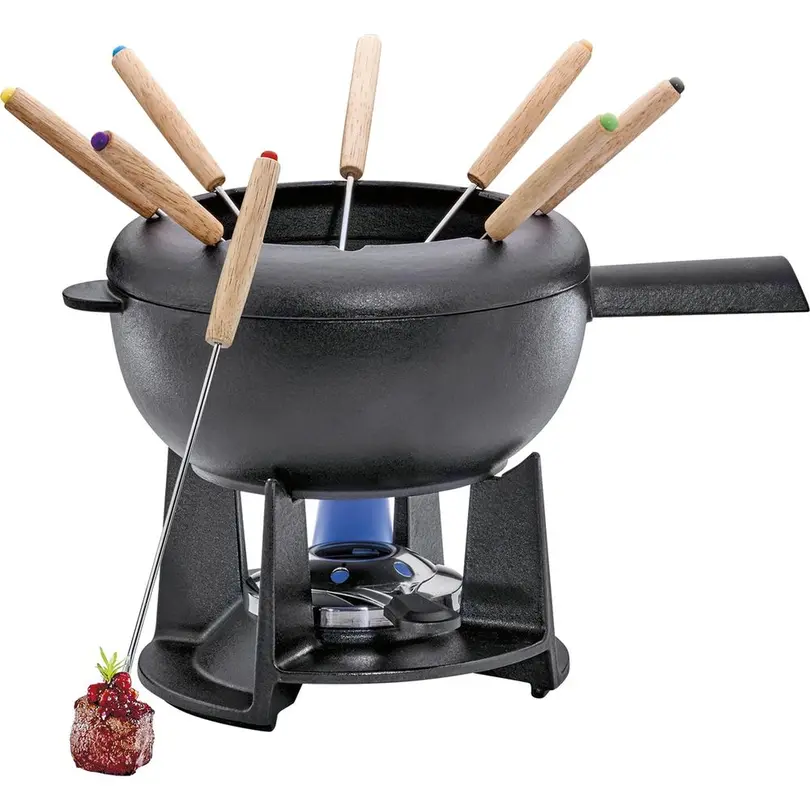 Fondue-Set Saas-Fee