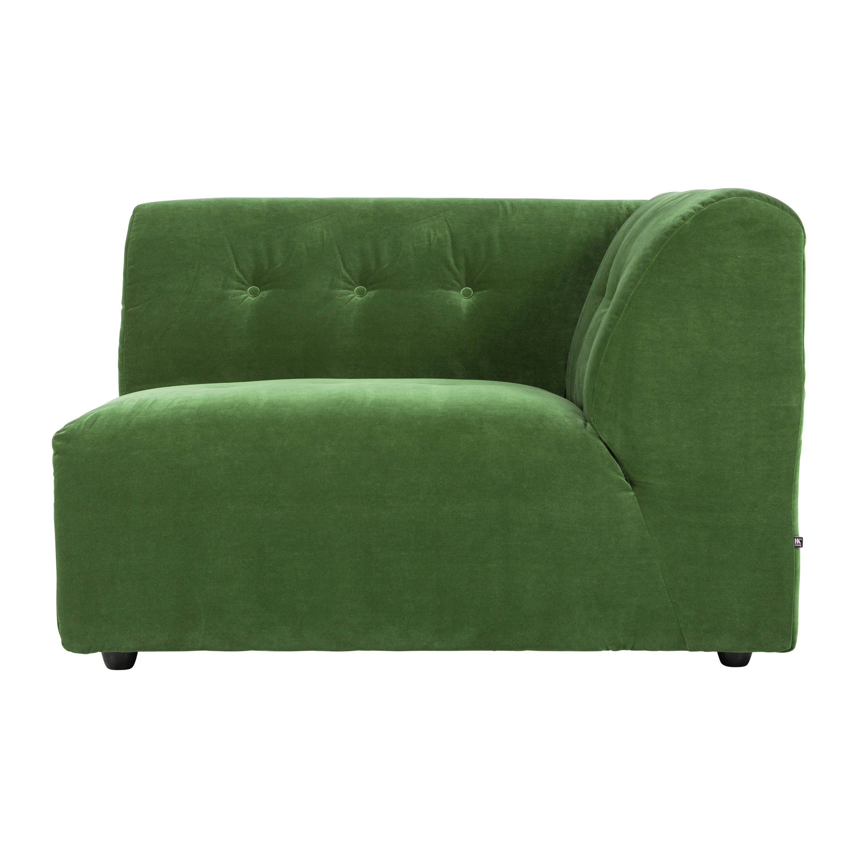 HKliving Vint Bank Element - 1,5-zitsbank Rechts - Royal Velvet - Groe