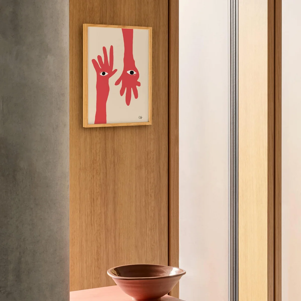 Paper Collective - Hamsa Hands Poster