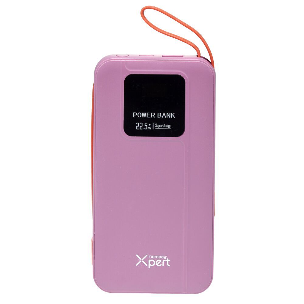 Batterie externe 10000mAh charge rapide 5V écran digital L14cm (2 modèles)