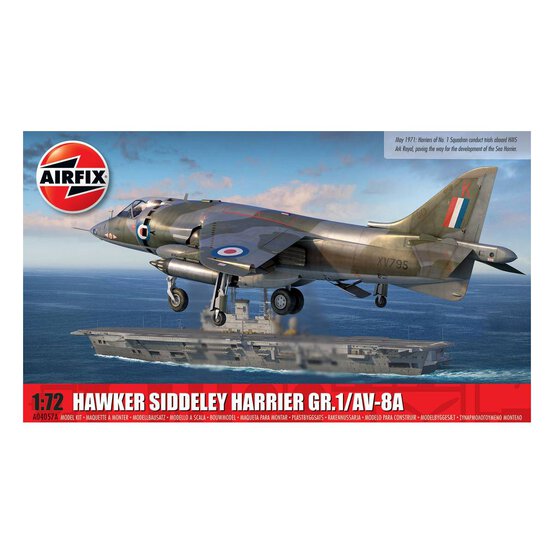 Airfix Hawker Siddeley Harrier GR.1/AV-8A Model Kit?1:72