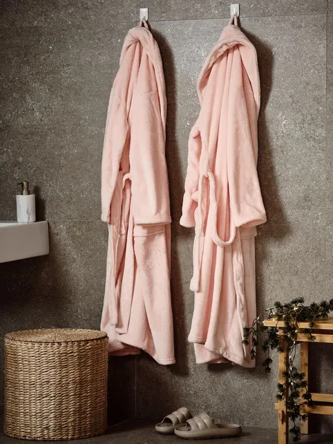 Badekåbe LERUM S/M rosa