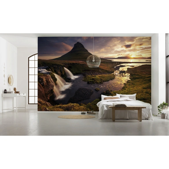 Vliestapete »Guten Morgen«, Breite 400 cm, seidenmatt