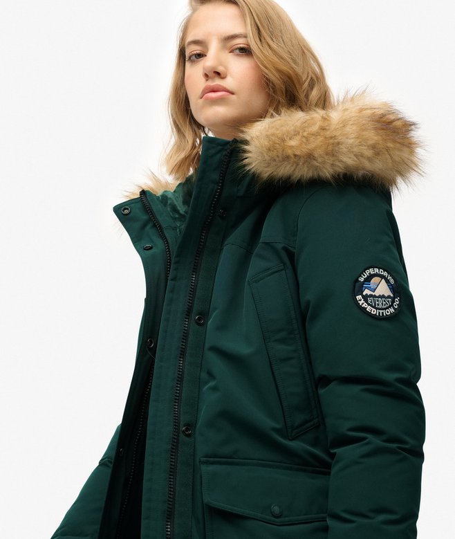 Everest Faux Fur Parka Coat