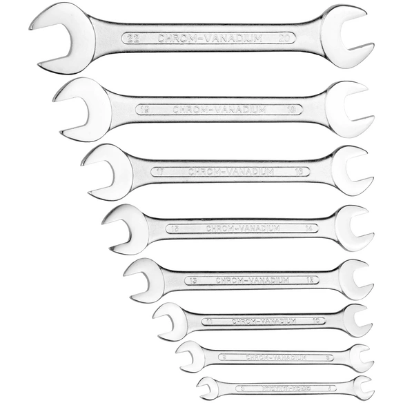 Gabel-Ringschlüssel-Satz, 8-teilig, Schlüsselgröße: 6 – 22 mm