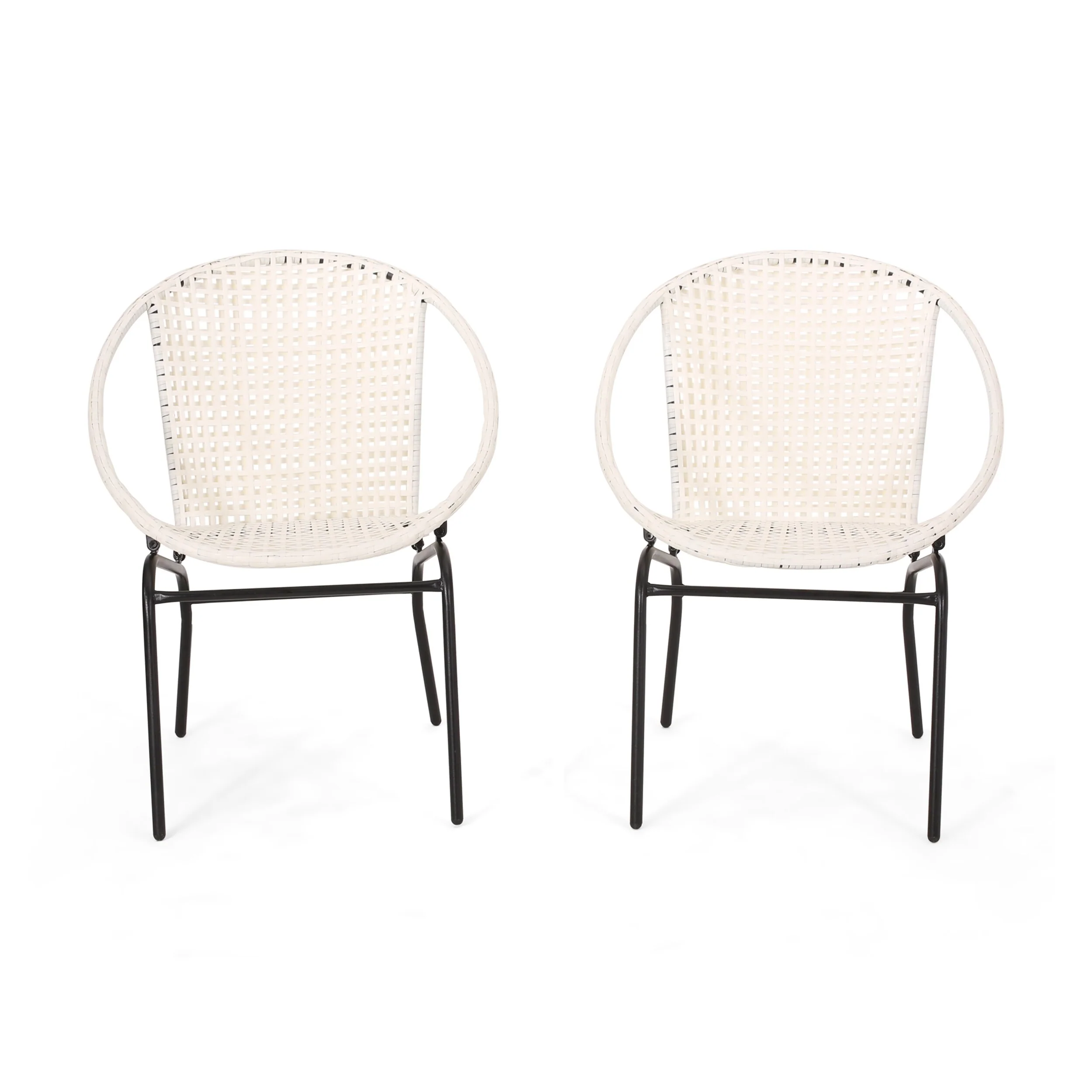 OUTDOOR WICKER CHAIR (Set of 2)