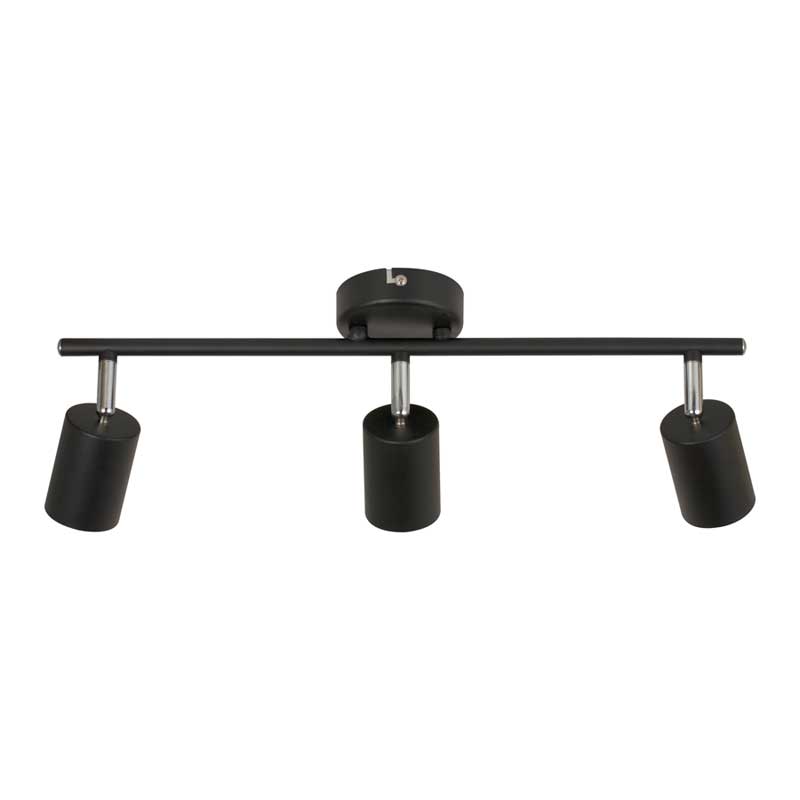 Nordlux Explorer Spotlamp - 3-lichts GU10 - 2700K - Zwart