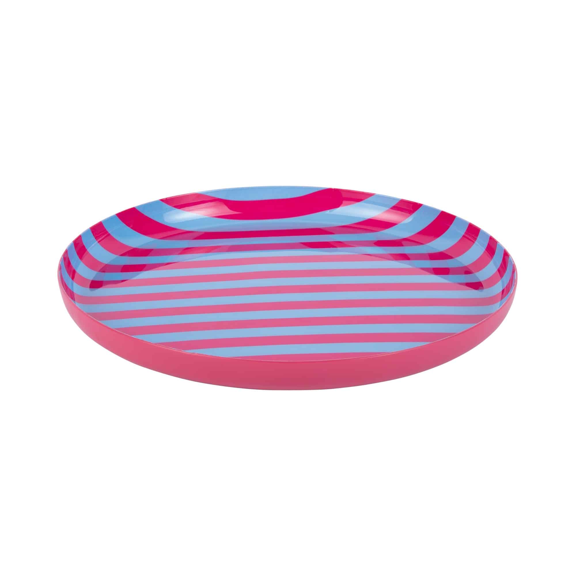 Present Time dienblad Animado Medium - roze - Ø22cm