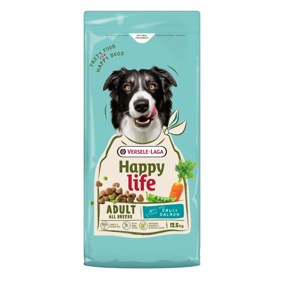 Versele-laga Happy life Salmon dog food 12.5kg