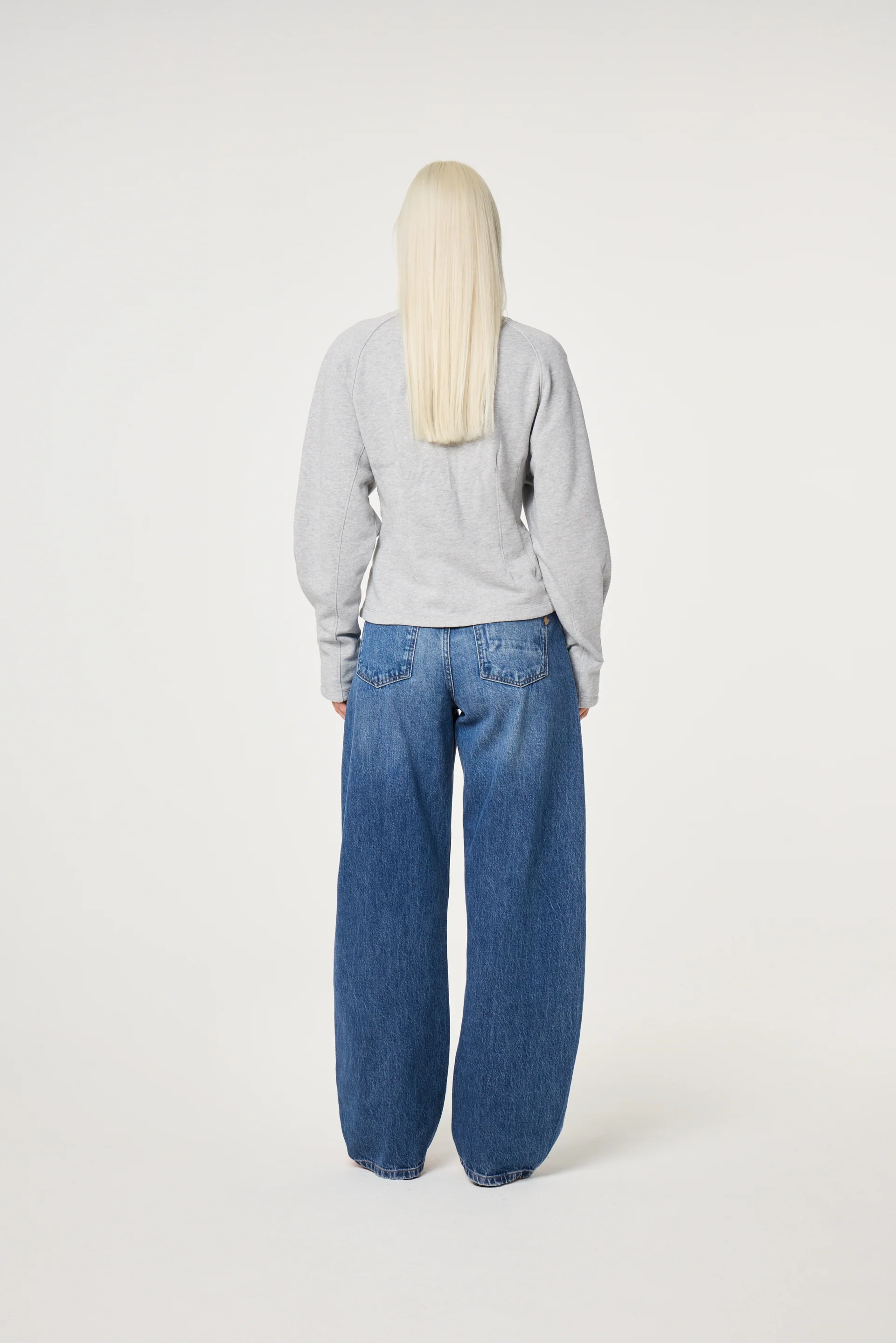 Dhelia Sweater | Mid Grey Melange