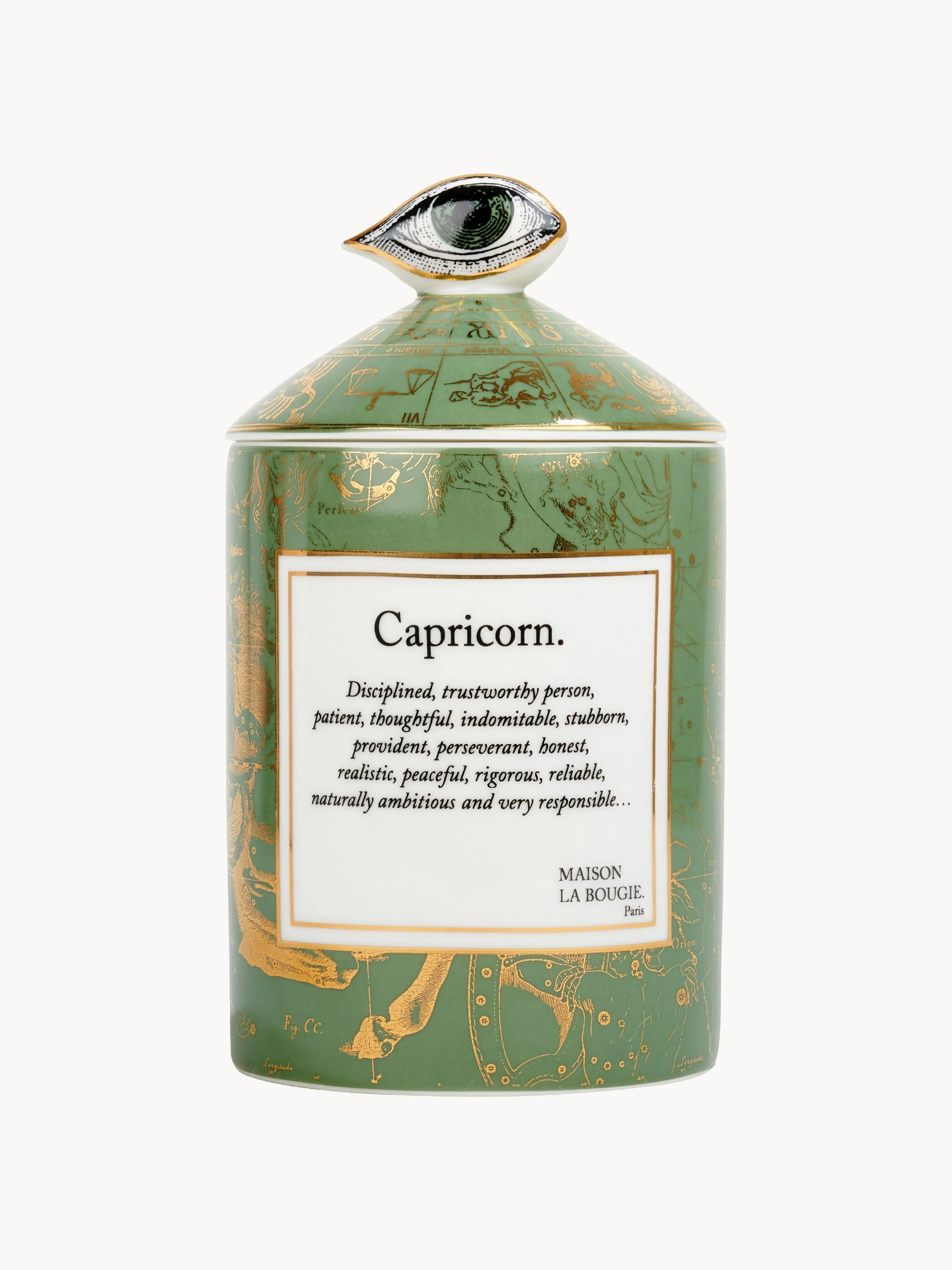 Handgefertigte Duftkerze Capricorn (Weihrauch & Tonkabohne)