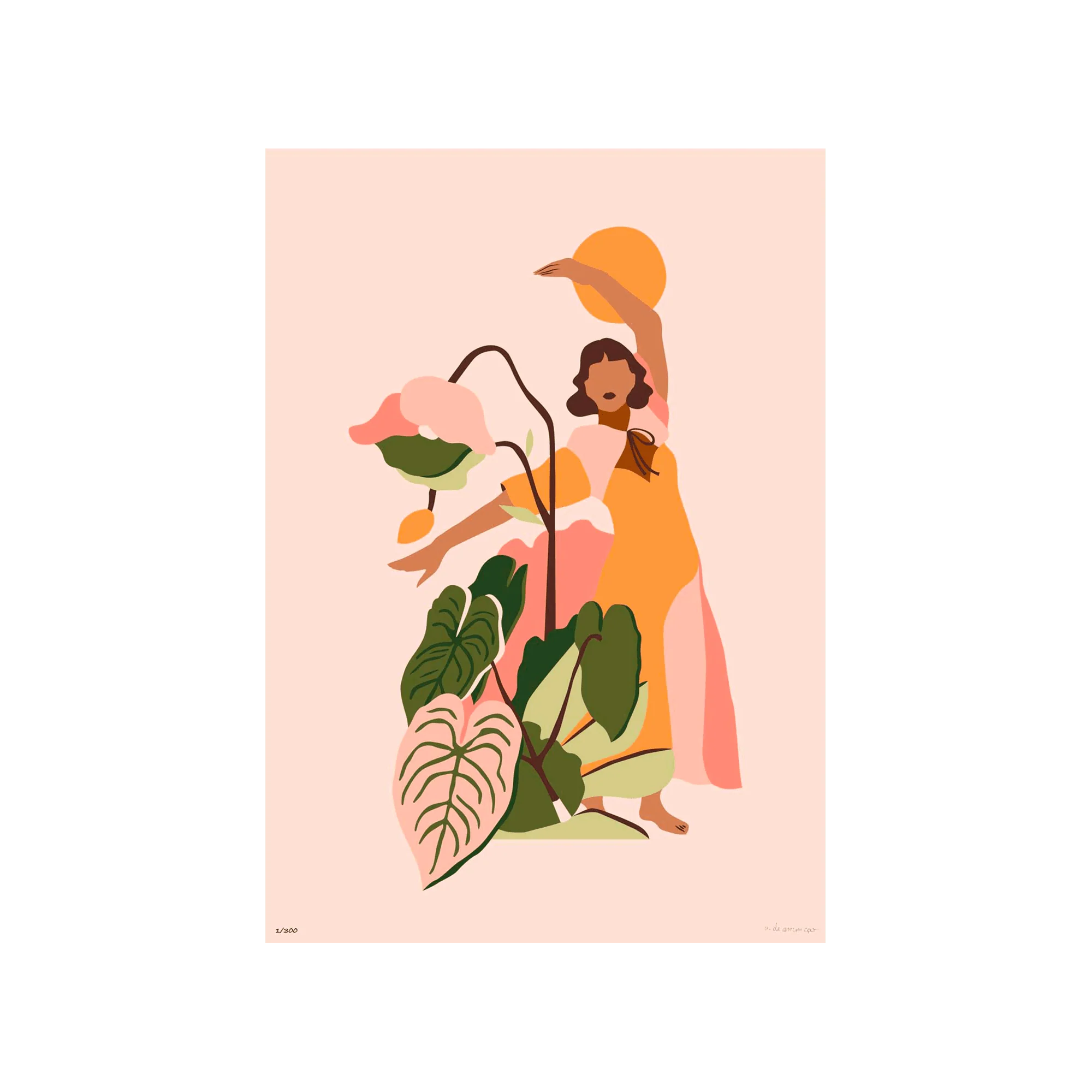 Sergeant Paper Affiche REVEIL NATURE A3 30 x 42 cm