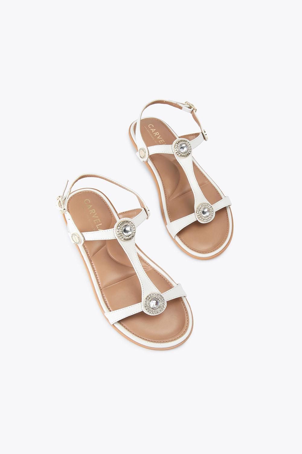 Carvela Amalia Sandal Wide Fit' Leather Sandals