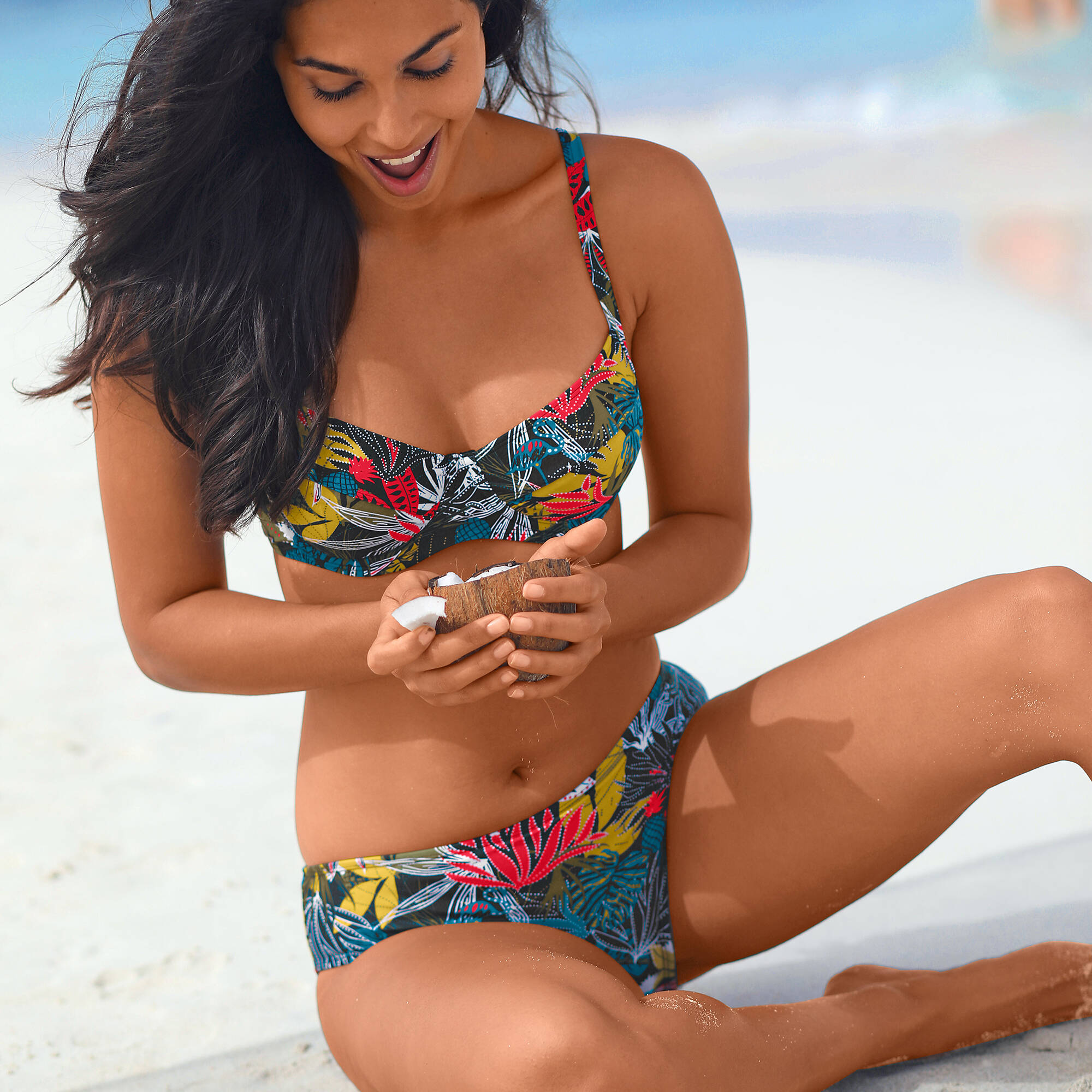 Culotte de bain culotte midi Mores &ndash; ventre plat