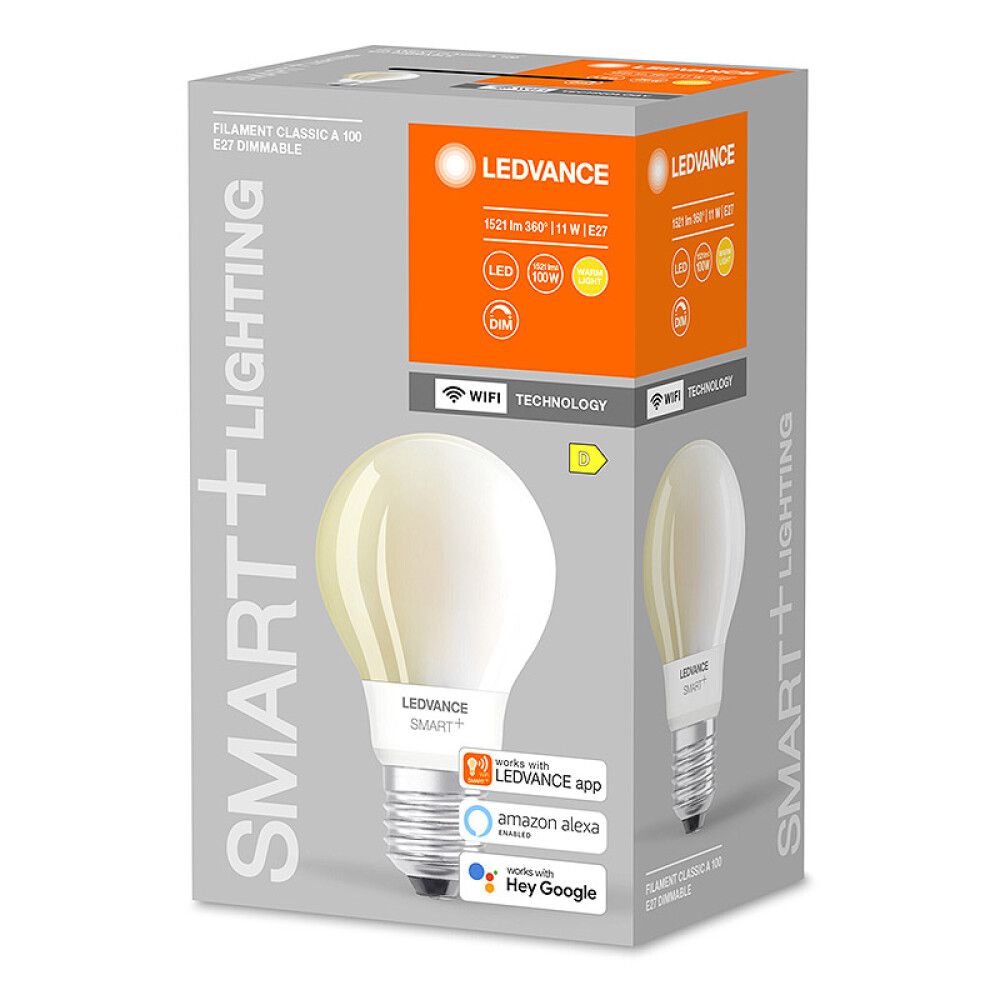 LYSPÆRE LEDVANCE SMART  WIFI CL A DIMBAR E27 11W