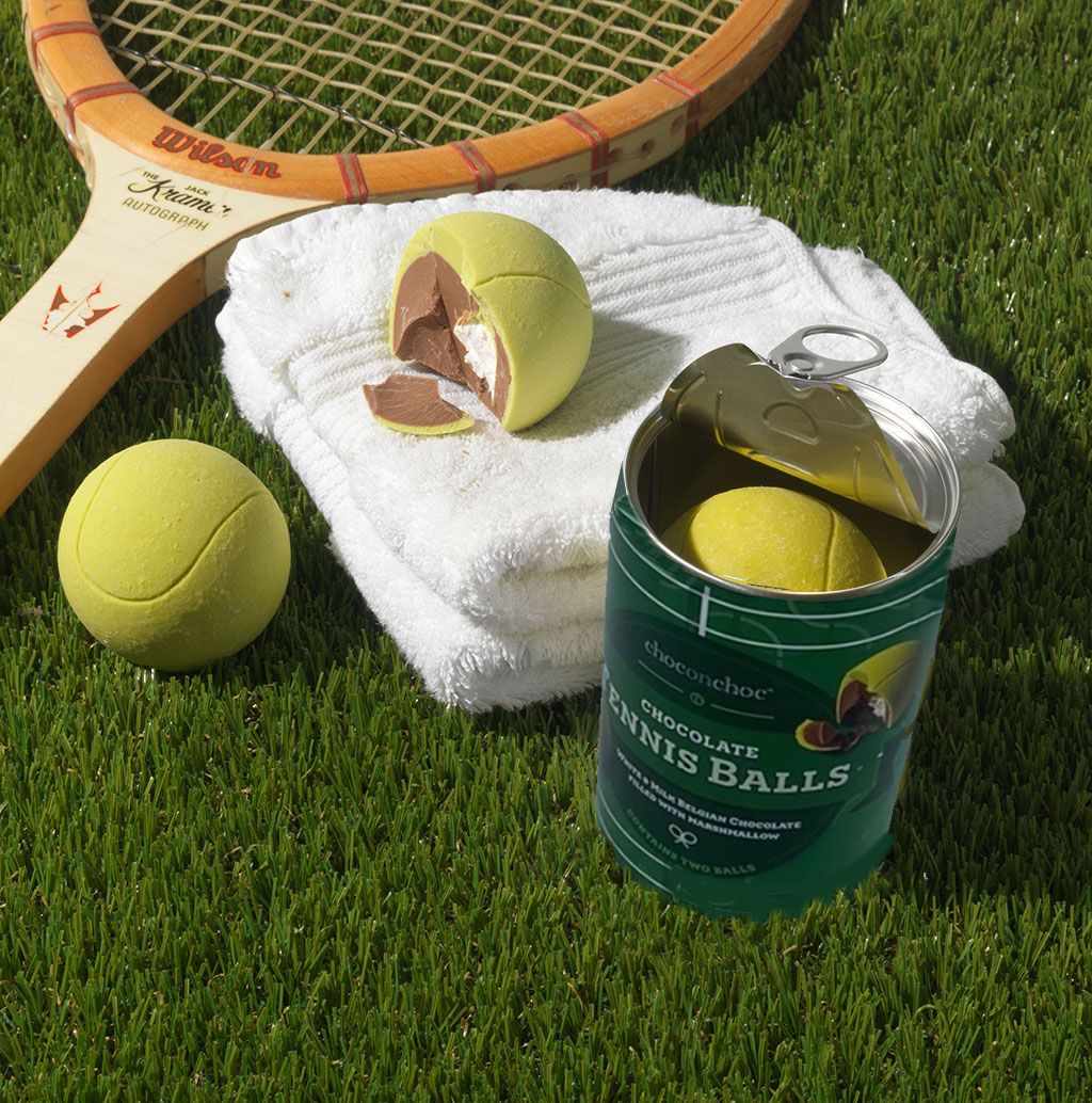 CHOC ON CHOC Chocolate Tennis Balls