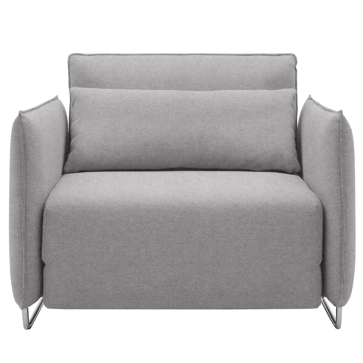 Softline - Cord Schlafsessel, Vision hellgrau (445)