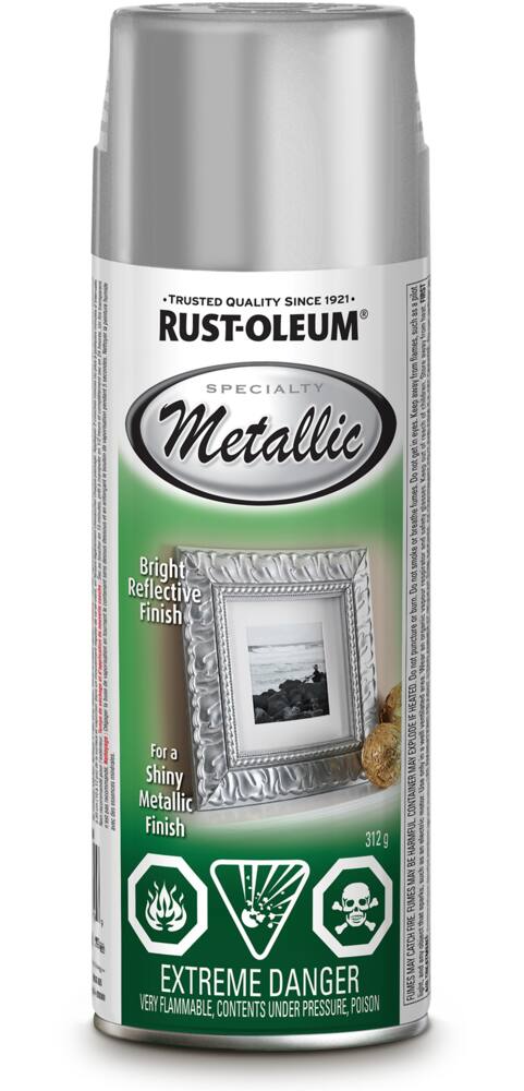 Rust-Oleum® Specialty All Surface Aerosol Spray Paint, Metallic, 312-g