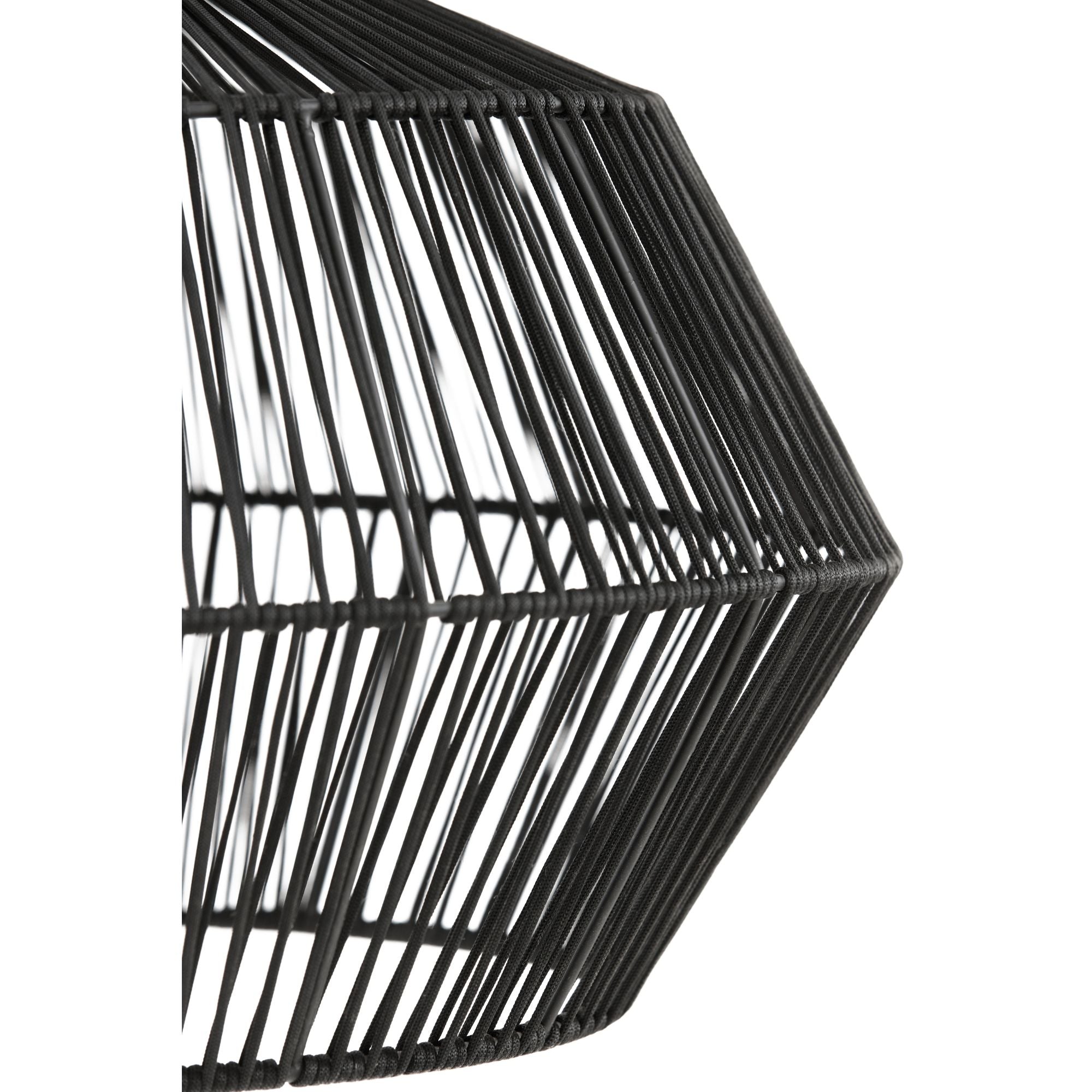 Light & Living Hanglamp Deya - Zwart - Ø49cm