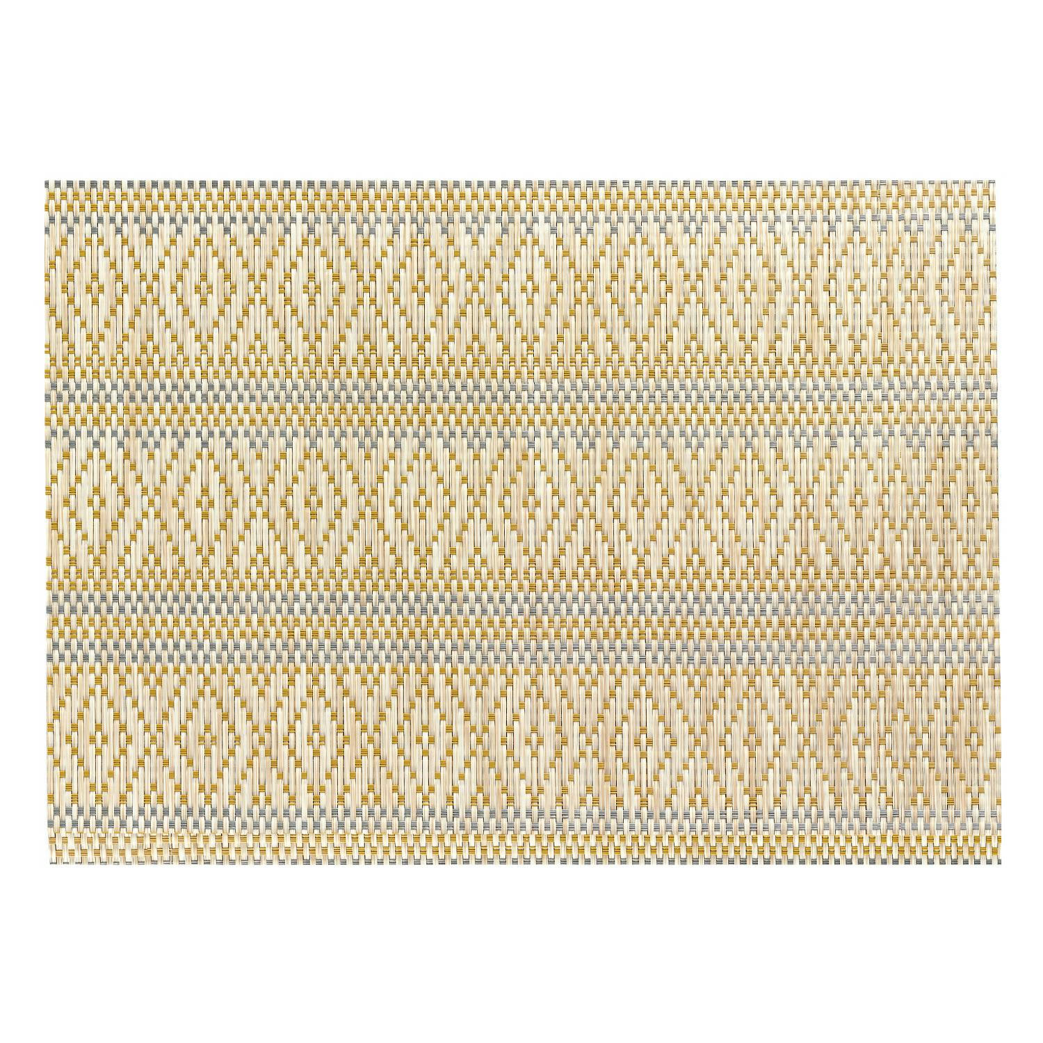 PANAMA - Set de table  en polyester curry 33 x 45