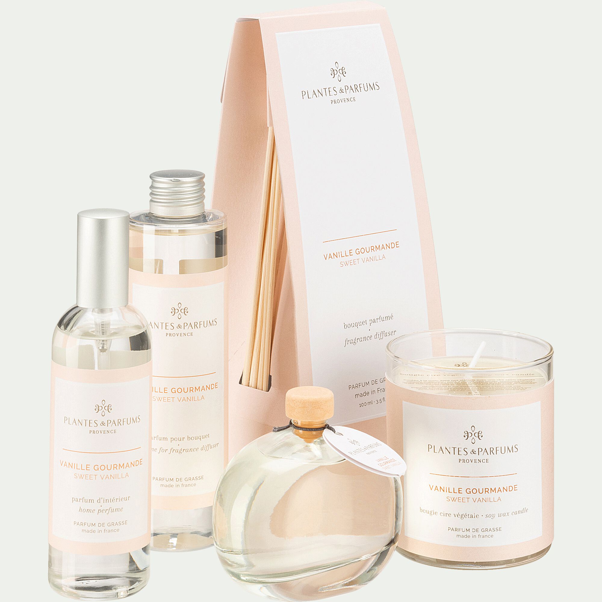 MANON - Diffuseur de parfum senteur Vanille Gourmande 100ml