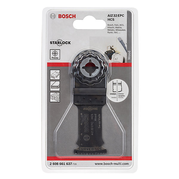 Lame de plongée bois Bosch Starlock 32mm