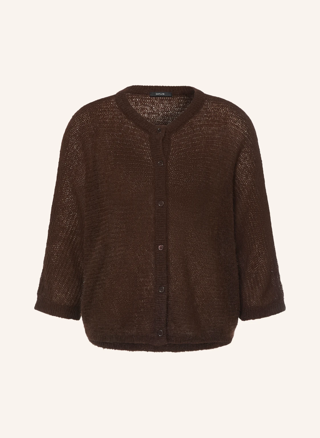 OPUS Strickjacke DARIS mit 3/4-Arm