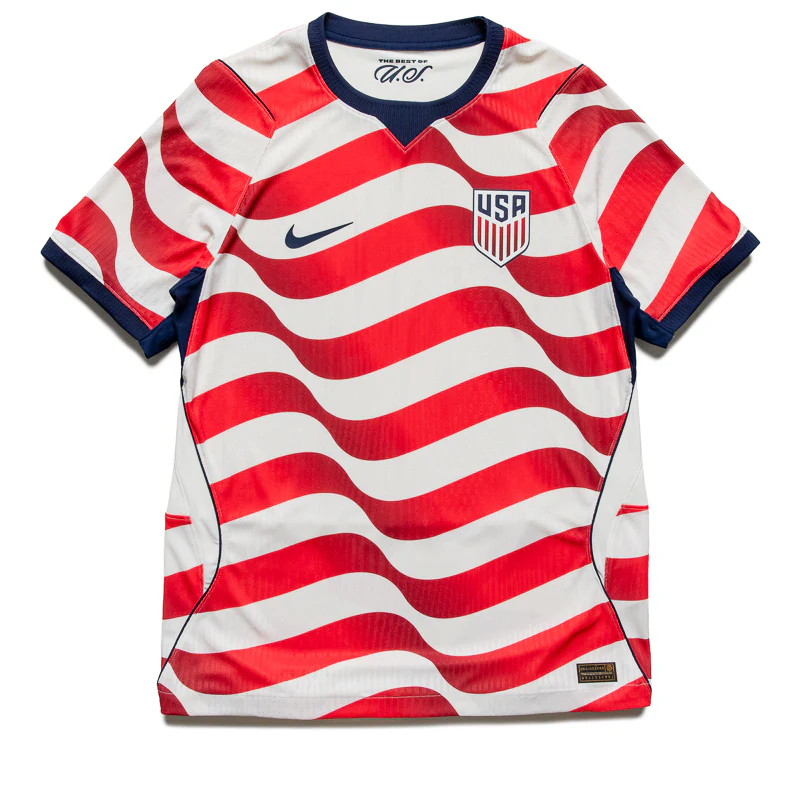 Nike USMNT 2026 Match Home Authentic Jersey - Sail/Midnight Navy