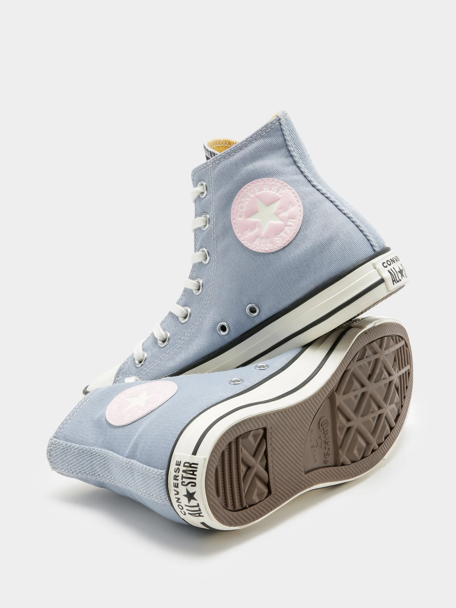 Womens Chuck Taylor All Star Denim Fashion High Top