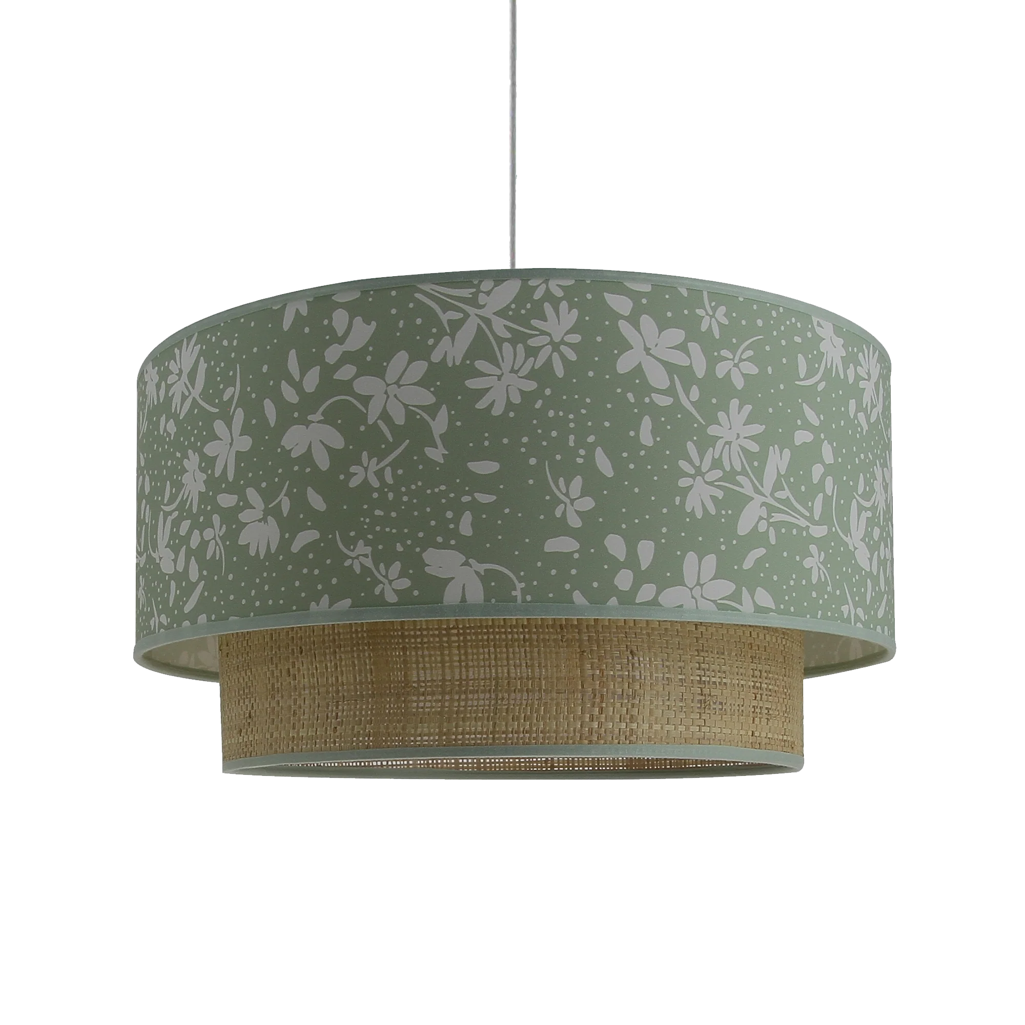 4MURS Suspension ZOÉ coloris vert de gris 20 x 38 cm