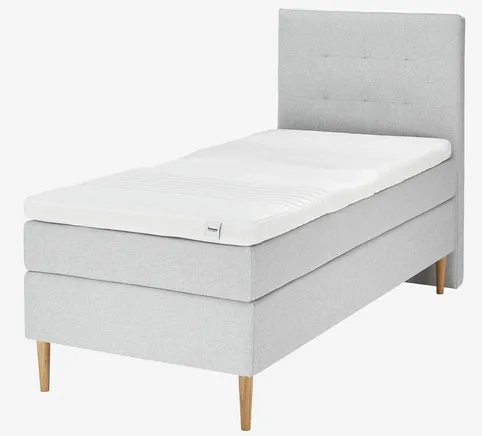 Sengegavl 90x125cm DUNLOPILLO OPO grå-32
