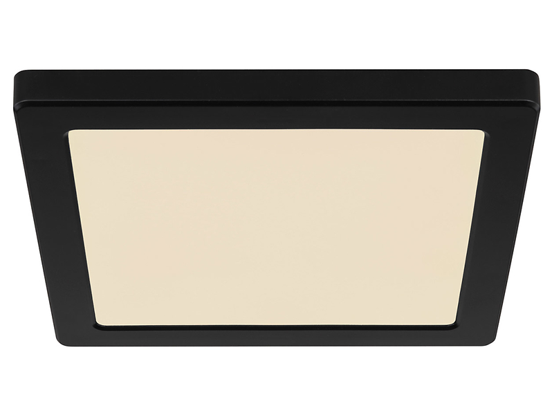 Plafon Lasse LED 21 cm akrylowy czarny