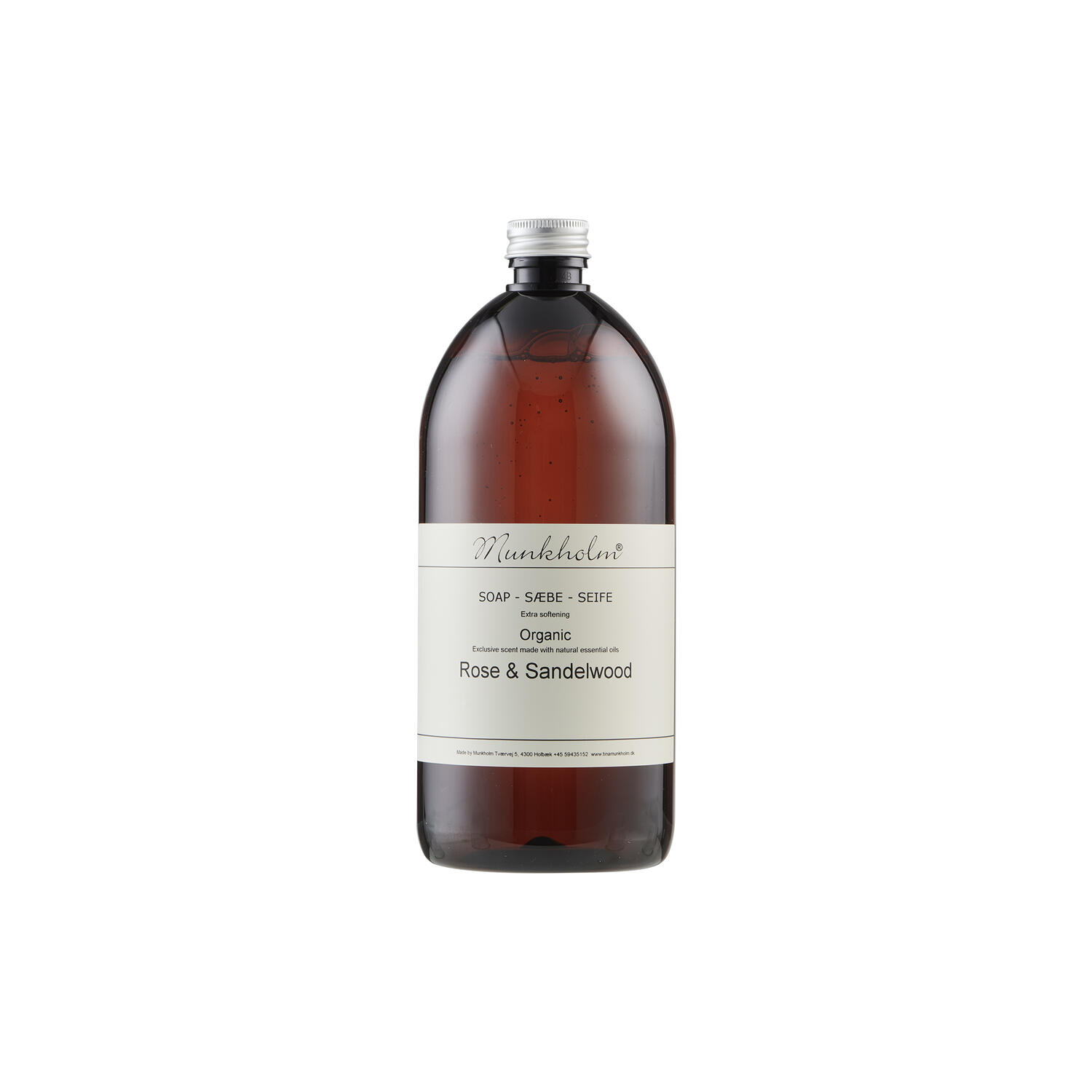 økologisk s&aelig;be, rose & sandelwood