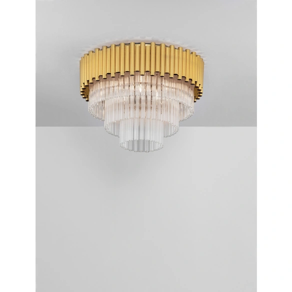 Deckenleuchte »Magnolia «, LED, 6 W, Höhe: 35,5 cm, goldfarben