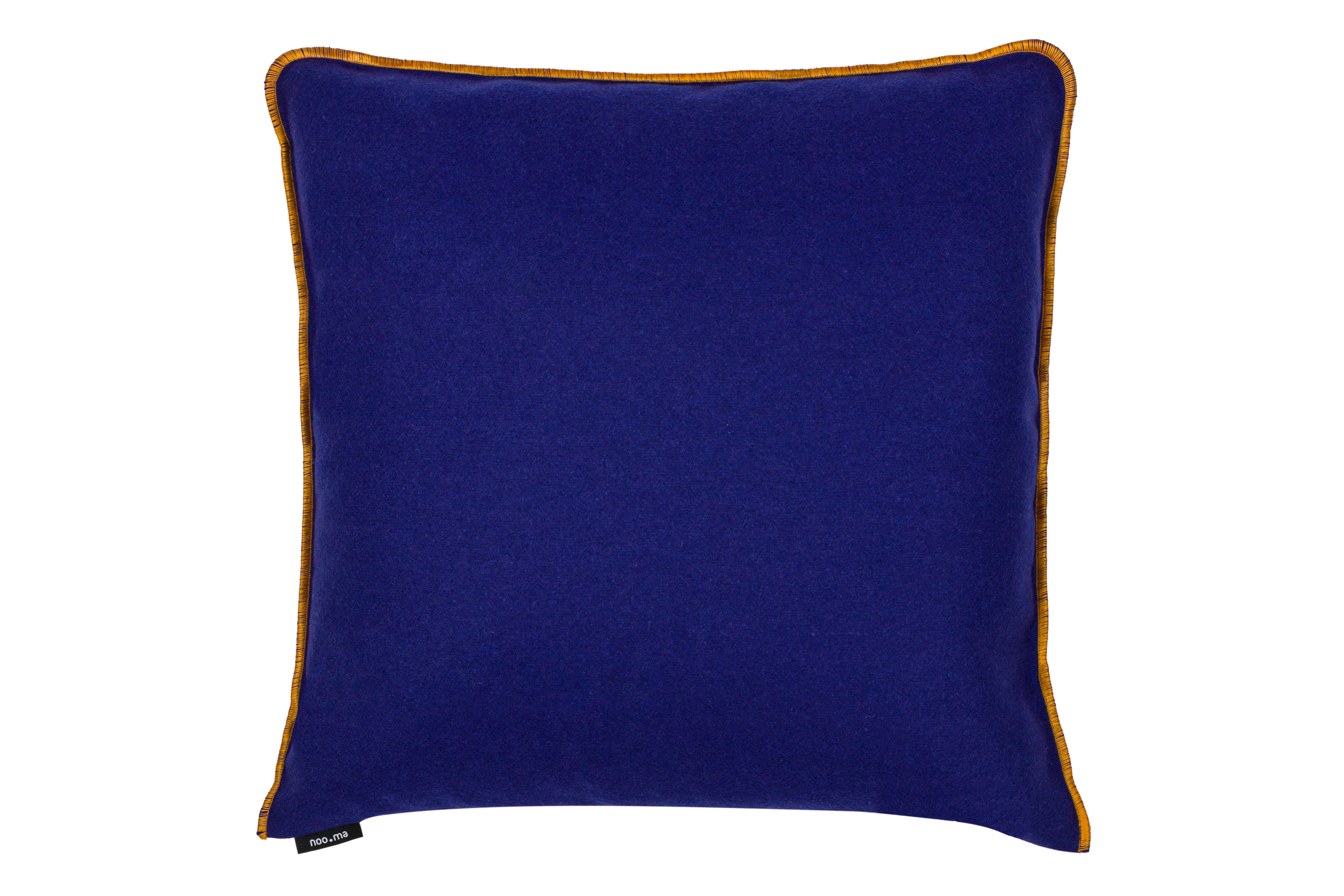 noo.ma DVU Kussen - 50x50 cm - Blueberry Pie & Seashell Beige