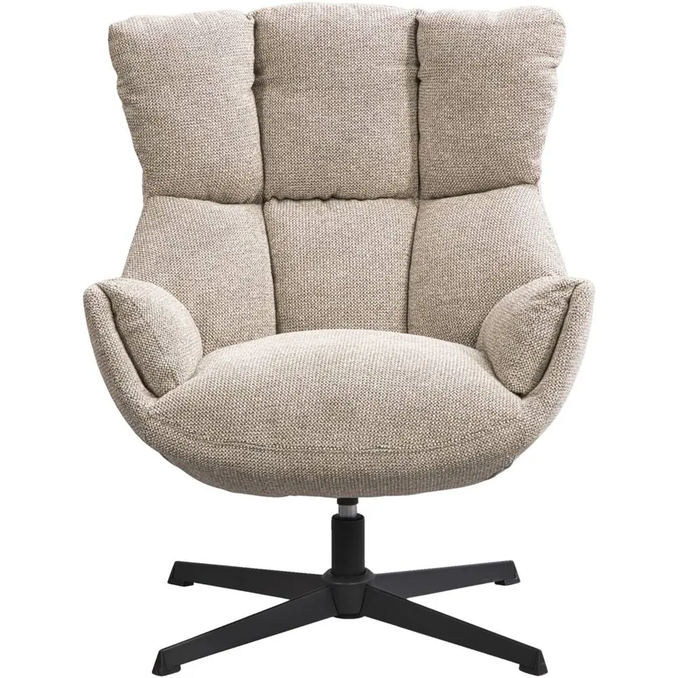 Draaifauteuil Hidde - beige