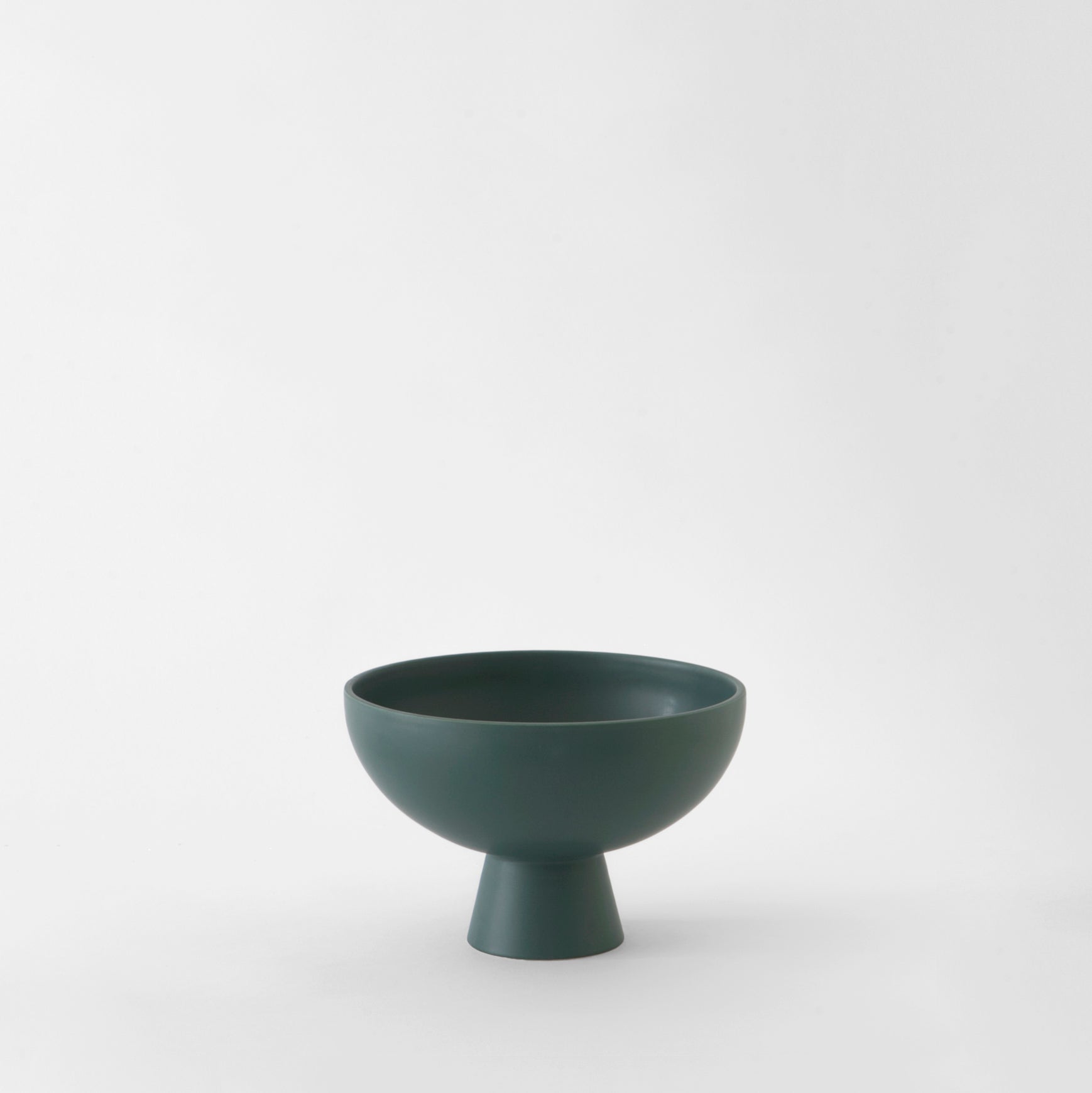 Small Green Gables Footed Snack Bowl