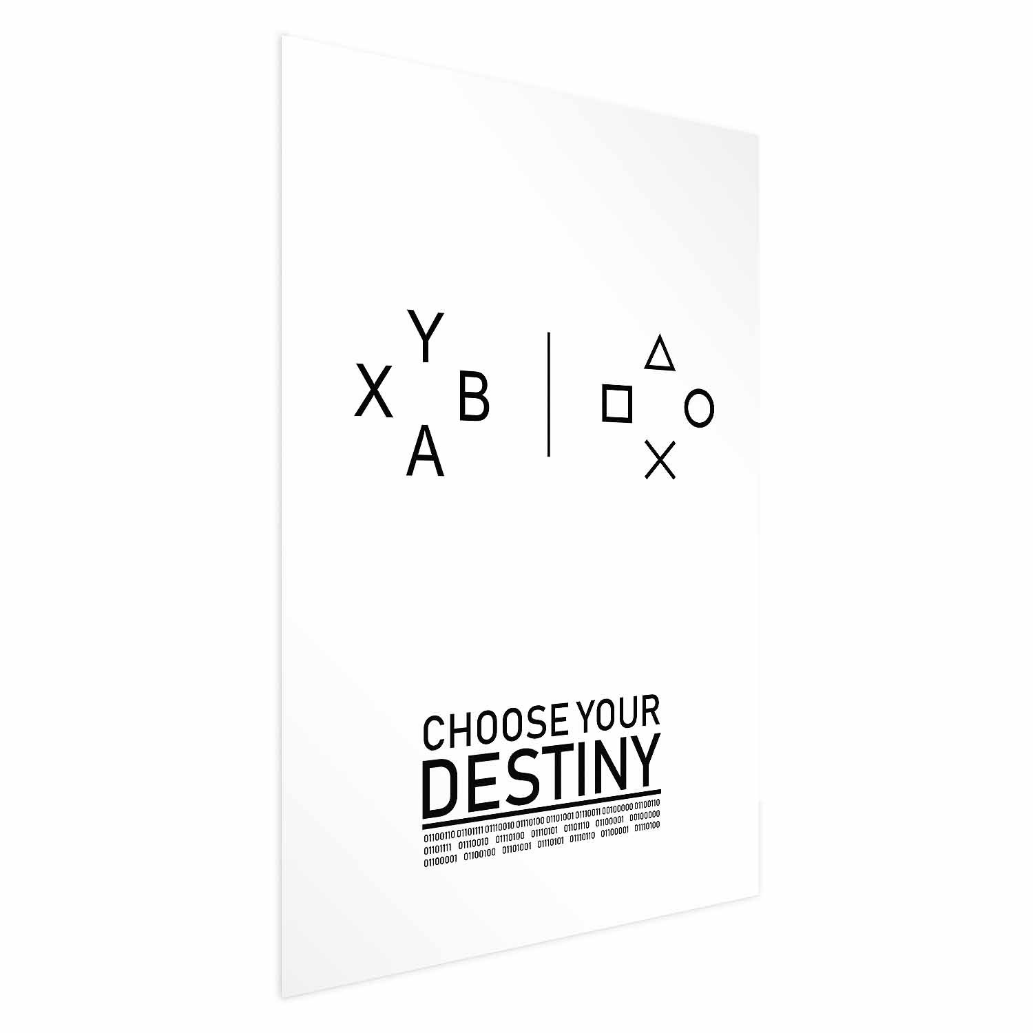 Plakat Choose your destiny 21x30 cm