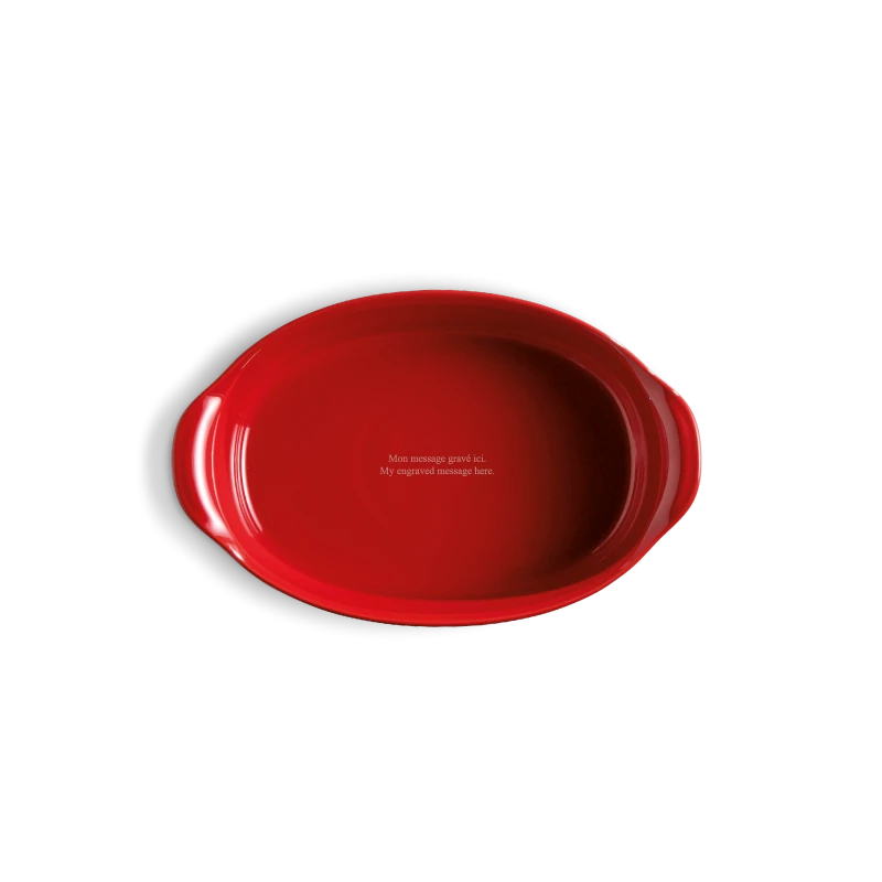 Petit Plat à Four Ovale 27,5 x 17,5cm | 1,5L | 2 pers | à personnaliser