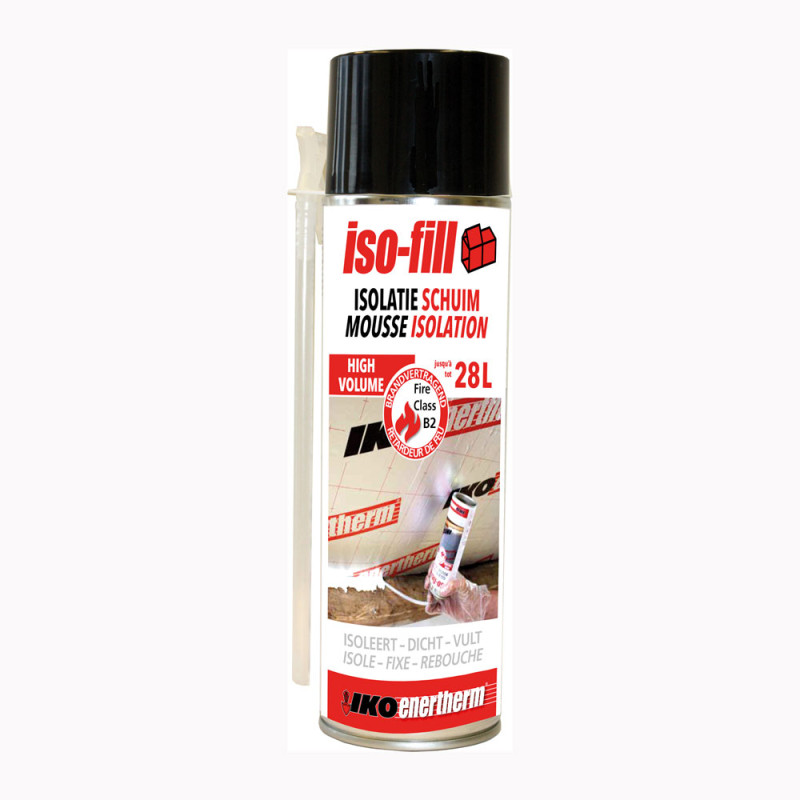 Mousse d'isolation expansive Iso-Fill 500 ml IKO