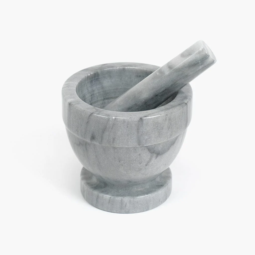 Almofariz de Mármores Branco DAILY