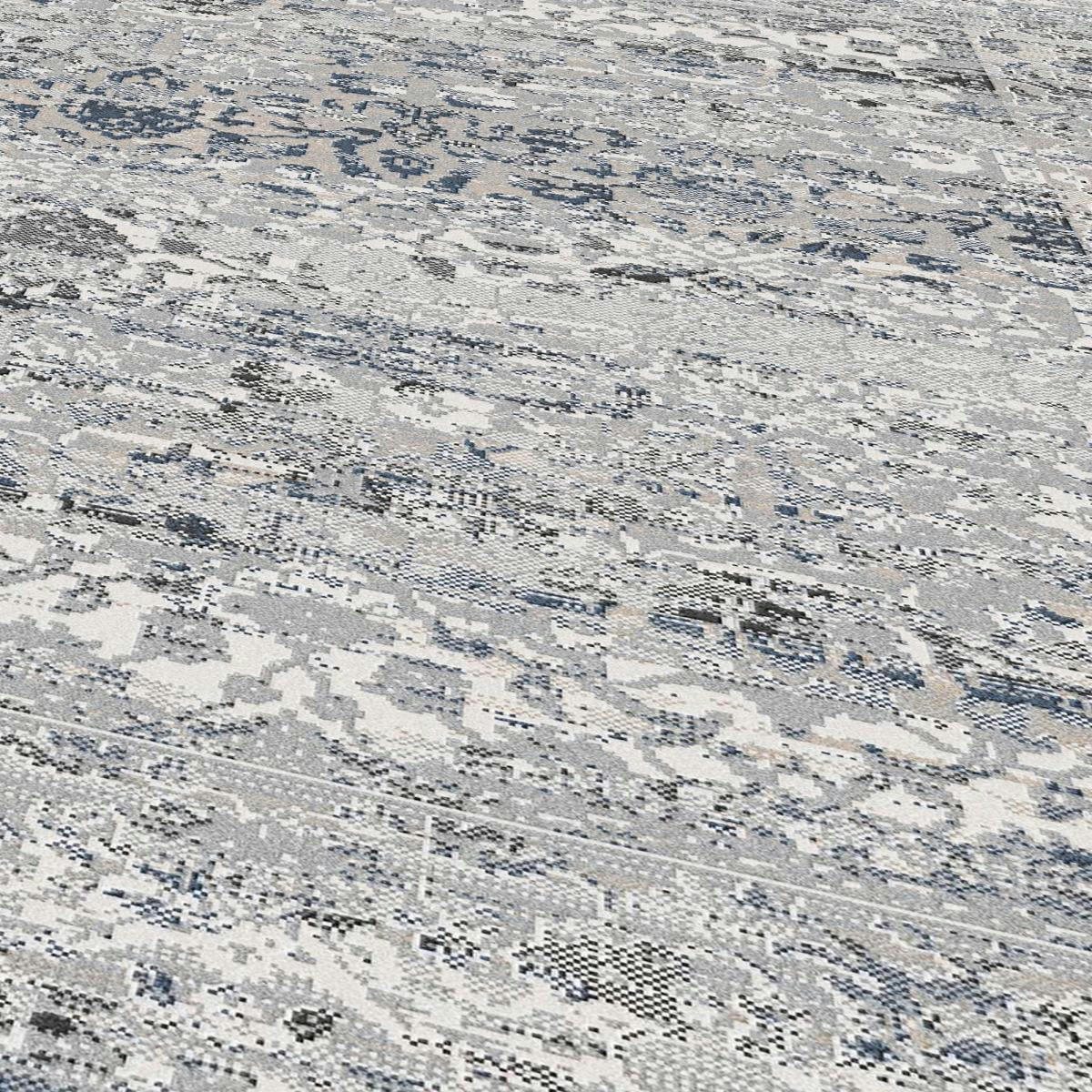 ELAI - Tapis orient style gris 150x220