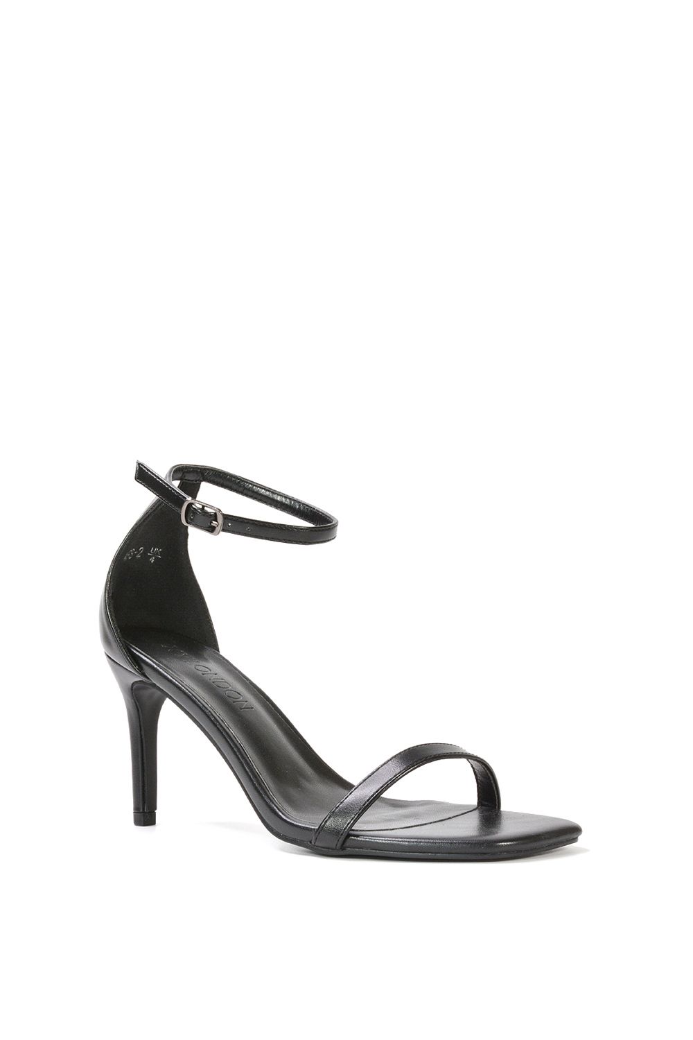 XY London Emma' Strappy Stiletto High Heels With Ankle Strap