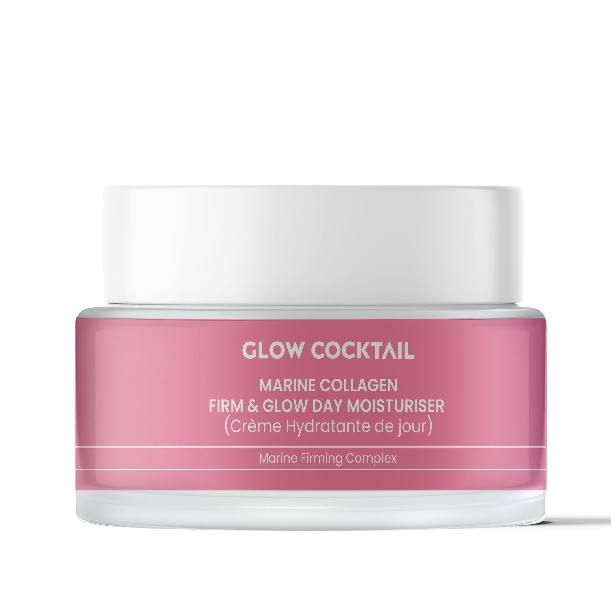 GlowCocktail London GlowCocktail Marine Collagen Firm & Glow Day Moisturizer 50ml