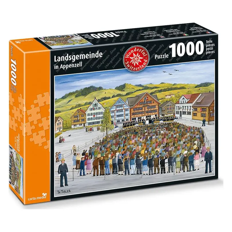 Puzzle 1000er-Set Landsgemeinde Appenzell