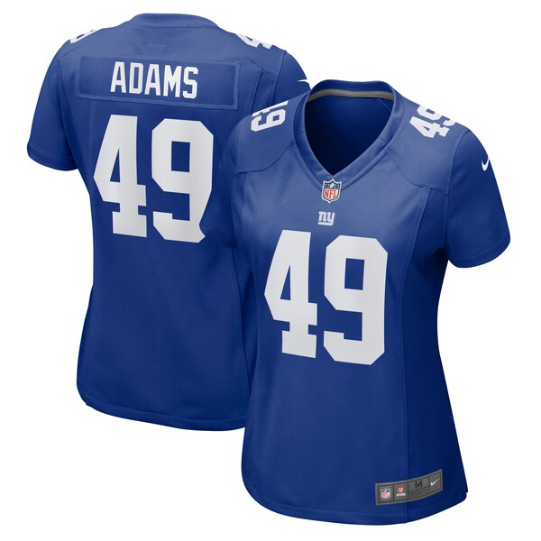 Matthew Adams New York Giants Nike Women's  Game Jersey -  Royal